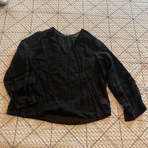 Express Elegant Black Women's Blouse